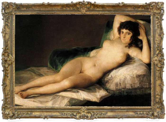 ciplak maya la maja desnuda francisco goya photoroom