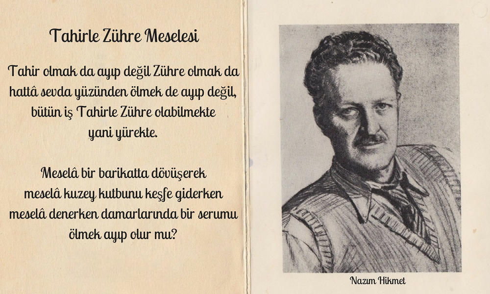 nazim hikmet siirleri tahirle zuhre meselesi photoroom