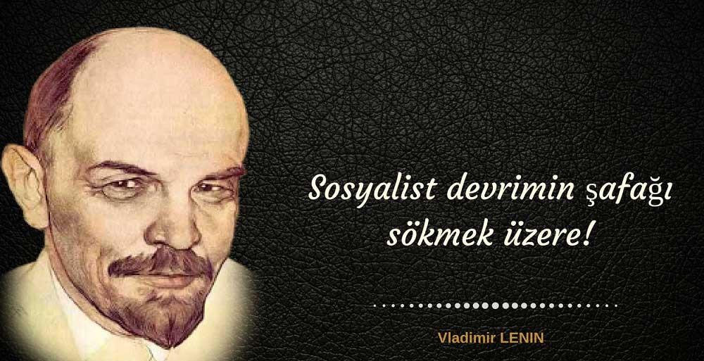 vladimir lenin sozleri devrim uzerine