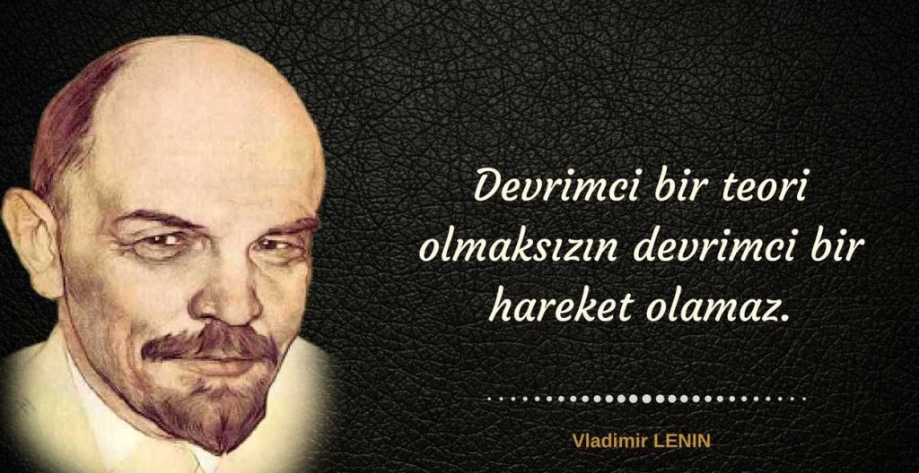 vladimir lenin sozleri devrimci hareket