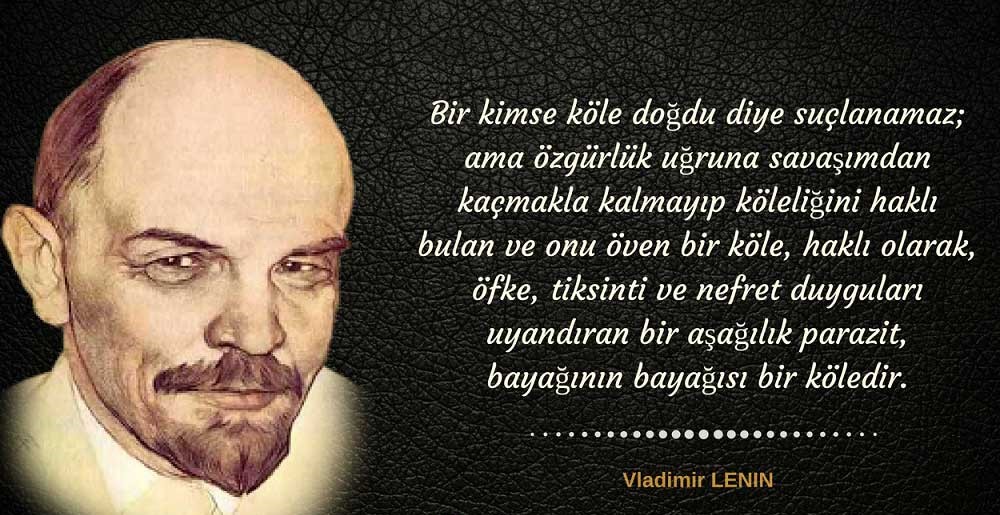 vladimir lenin sozleri kolelik 1